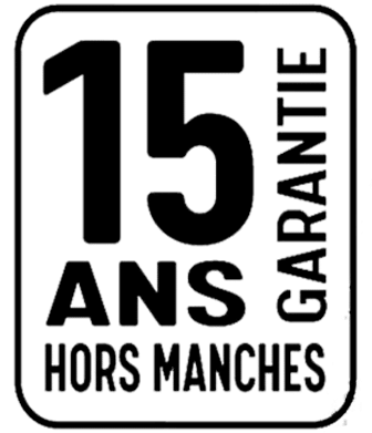 15 ans garantie noir transparent Revex